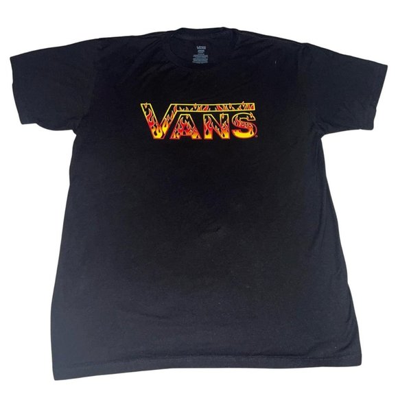 Vans Other - Vintage Y2K Vans Skateboard Flames T-shirt Medium